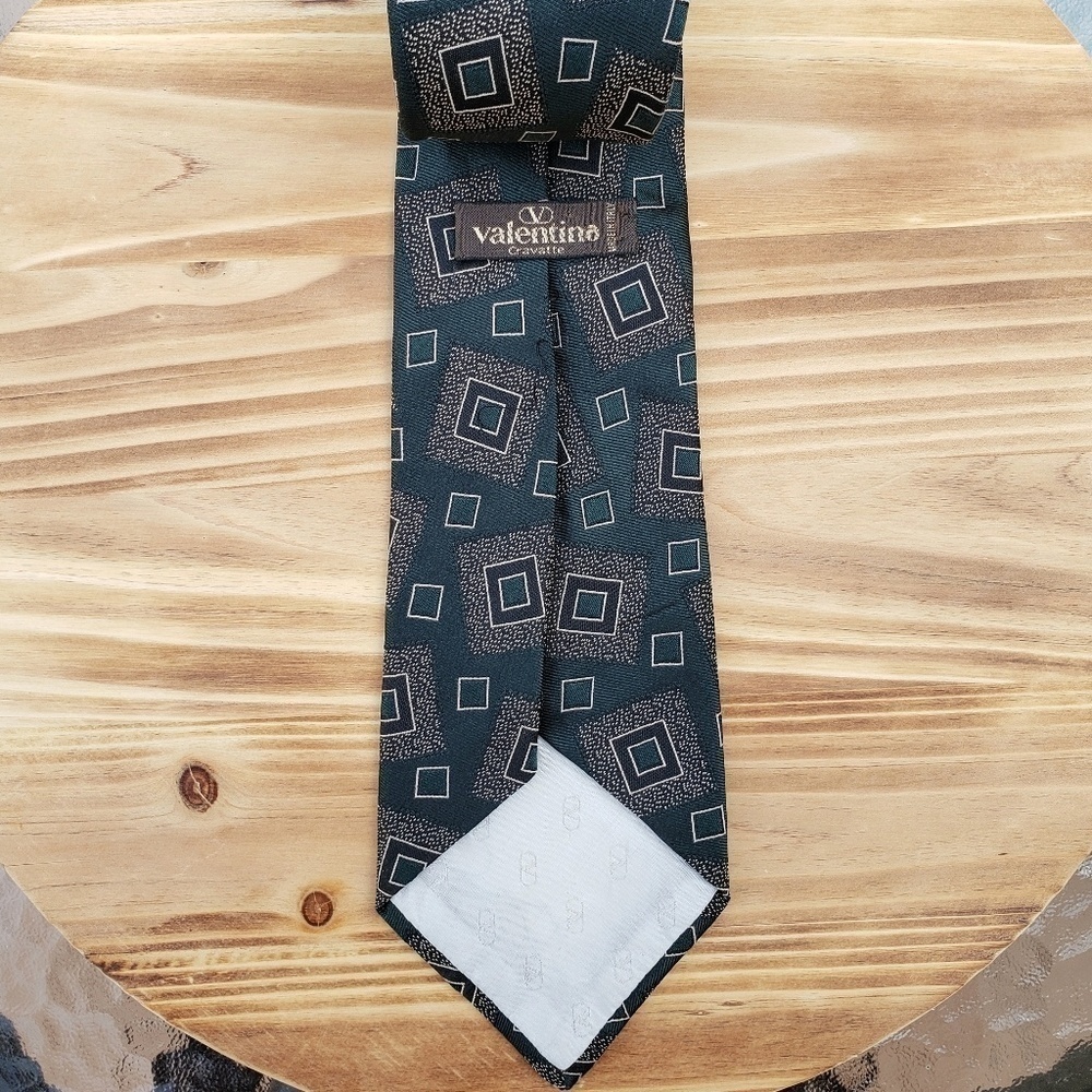Valentino Cravatte silk neck tie - Picture 5 of 7